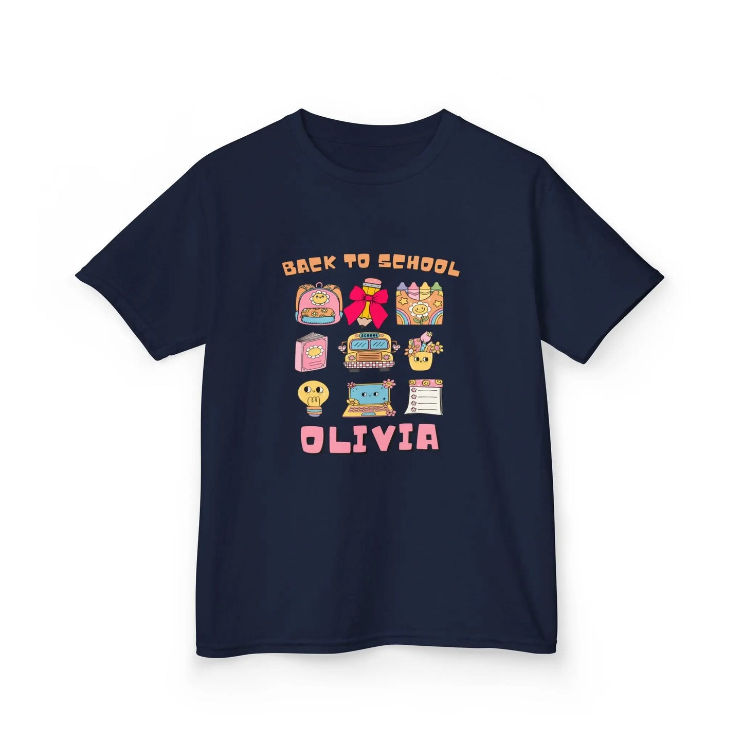 Custom Kids’ Shirt for First Day – Back to School Design
