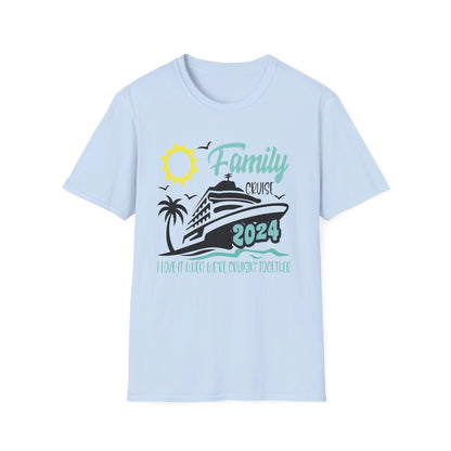 Family cruise Unisex Softstyle T-Shirt