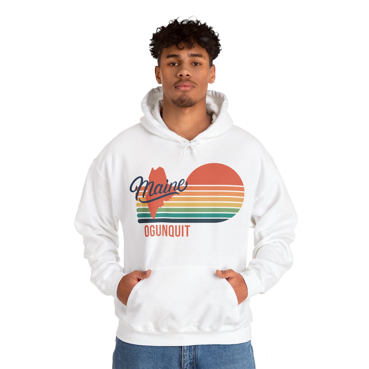 Ogunquit Maine Hooded Sweatshirt