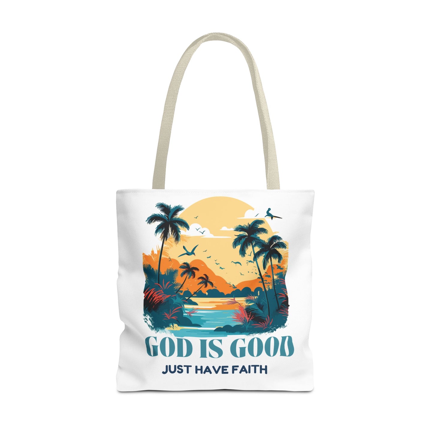 God is goood Tote Bag (AOP)