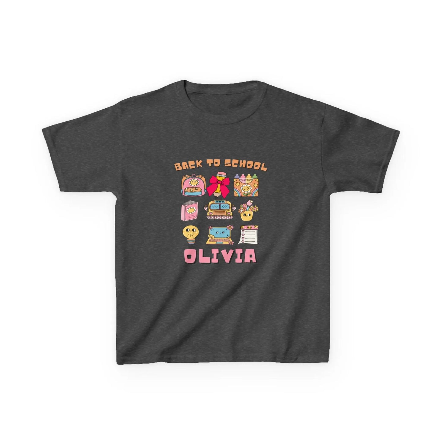 Custom Kids’ Shirt for First Day – Back to School Design