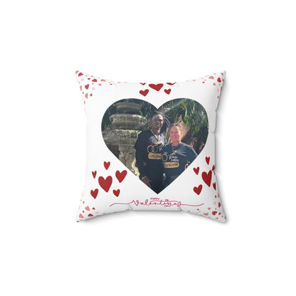 The Perfect Valentine’s Gift! 🎁❤️Spun Polyester Square Pillow
