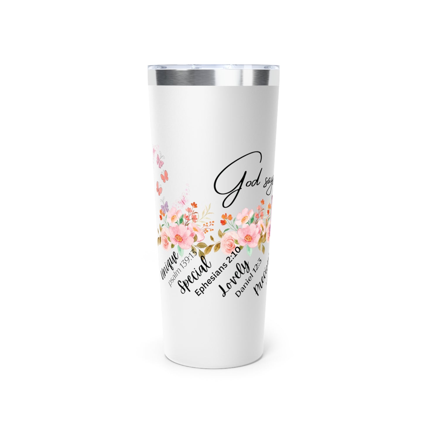 God says Copper Vacuum Insulated Tumbler, 22oz