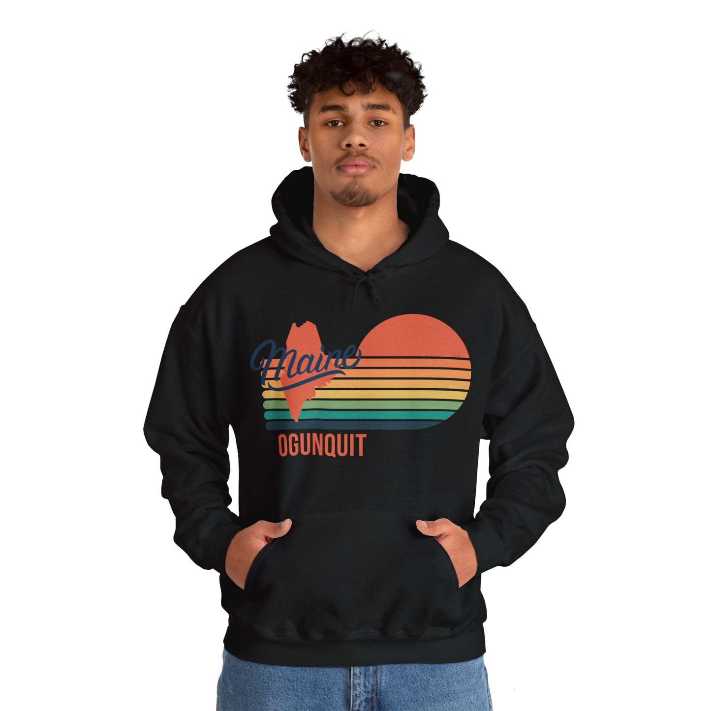 Ogunquit Maine Hooded Sweatshirt