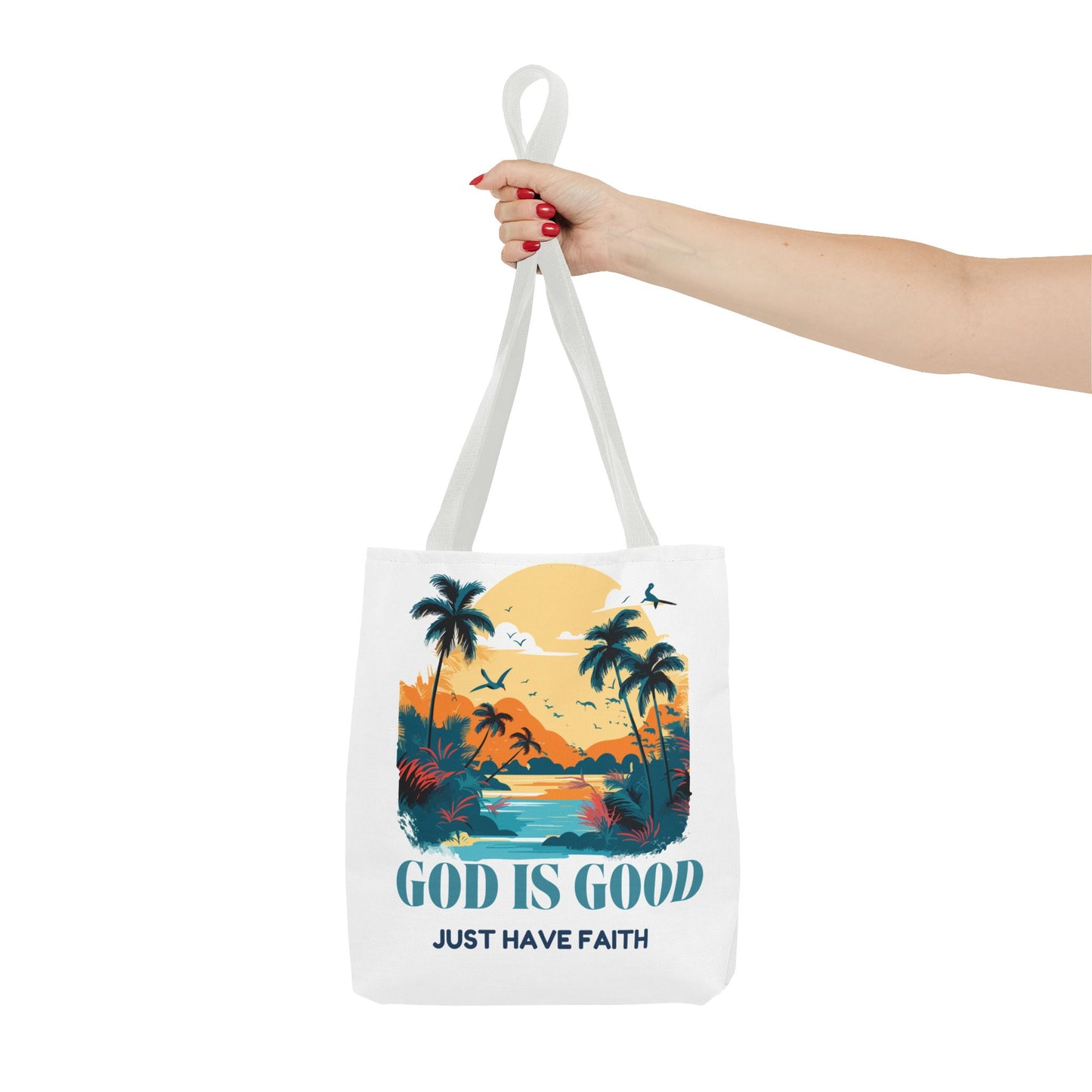 God is goood Tote Bag (AOP)