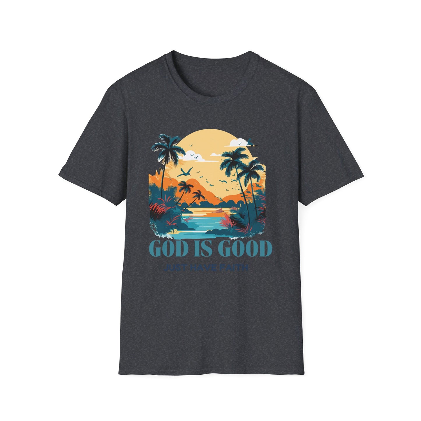 God is good Unisex Softstyle T-Shirt