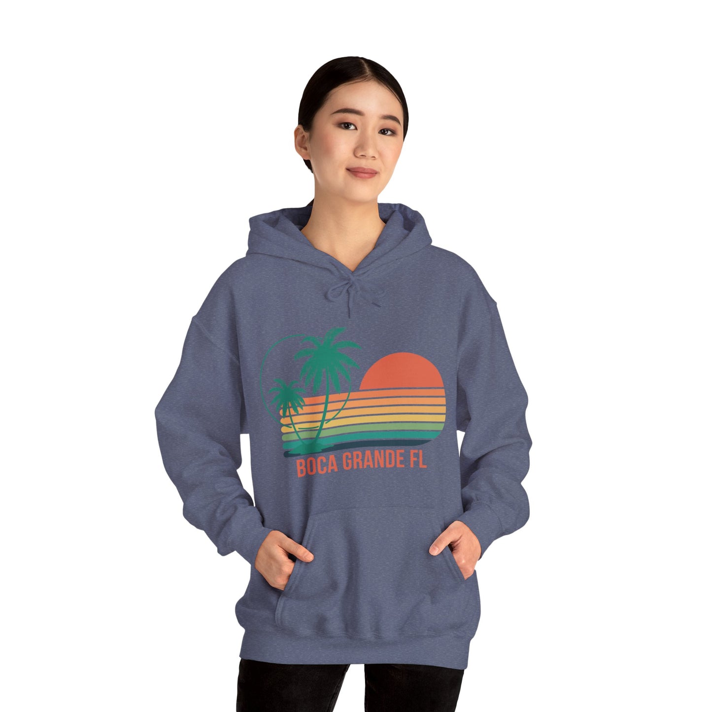 Boca Grande Hooded Sweatshirt