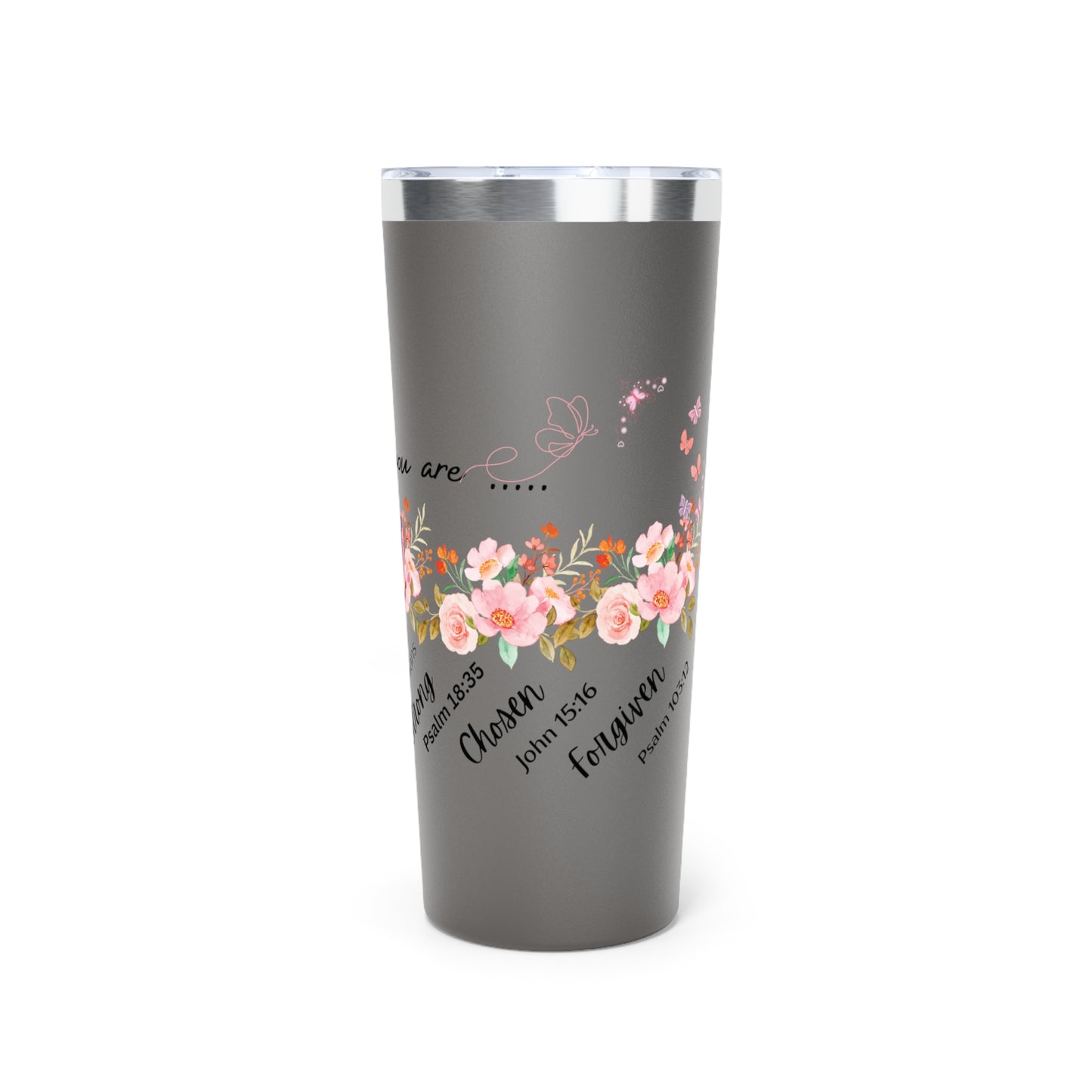 God says Copper Vacuum Insulated Tumbler, 22oz