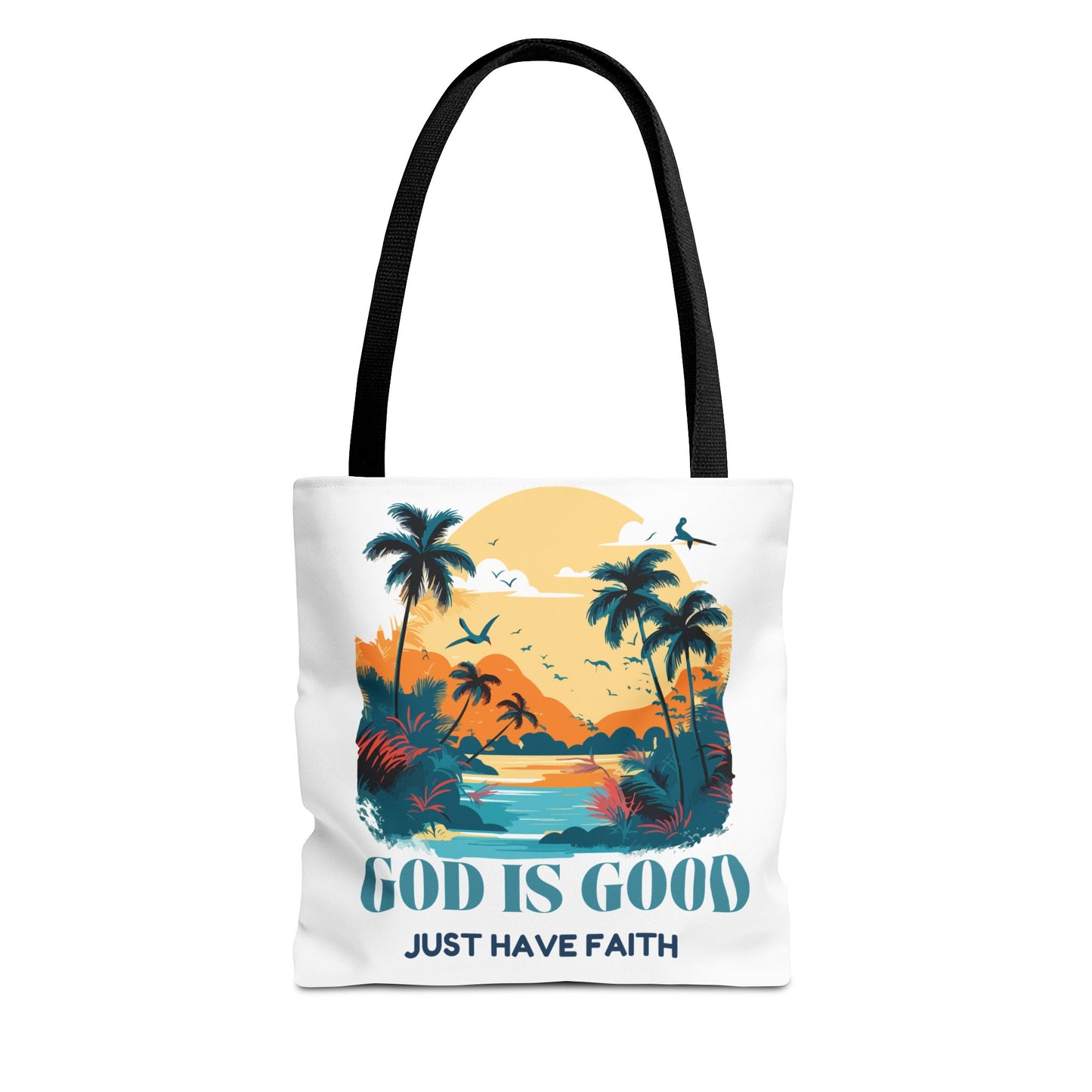 God is goood Tote Bag (AOP)