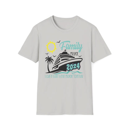 Family cruise Unisex Softstyle T-Shirt