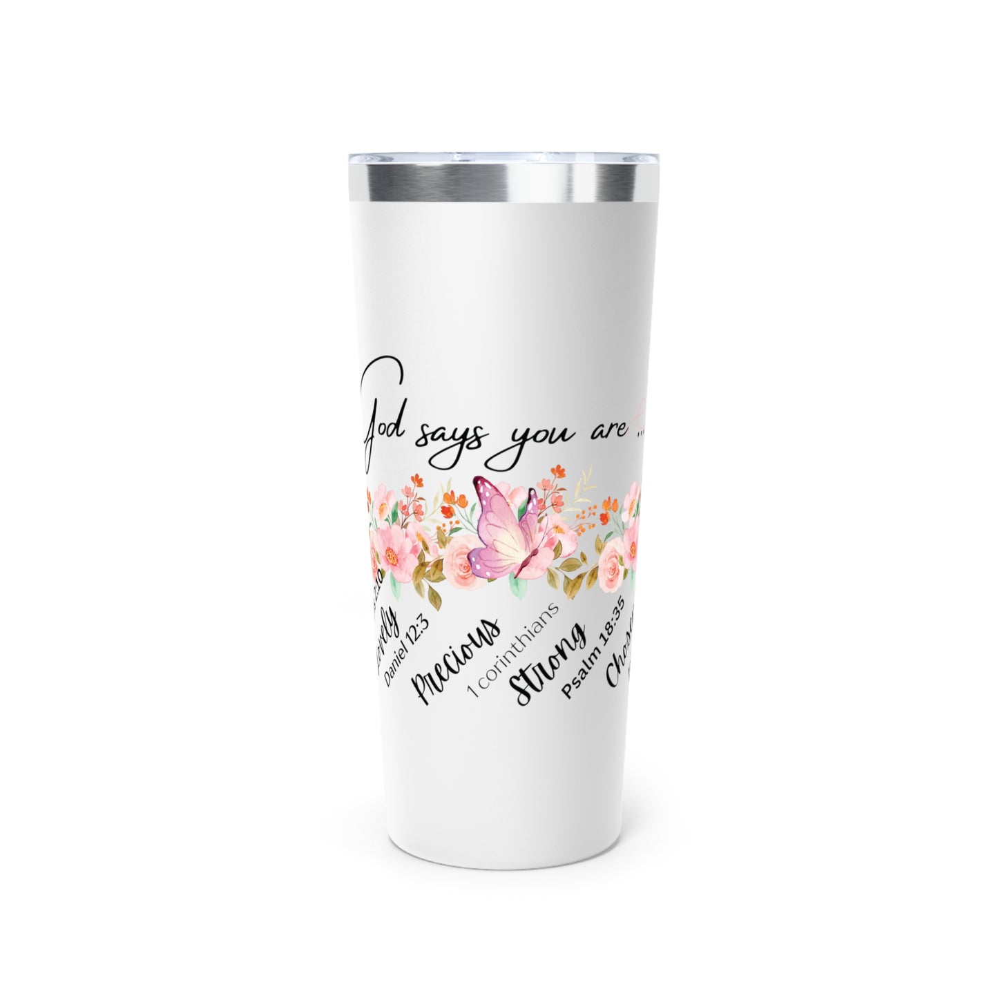 God says Copper Vacuum Insulated Tumbler, 22oz