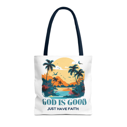 God is goood Tote Bag (AOP)