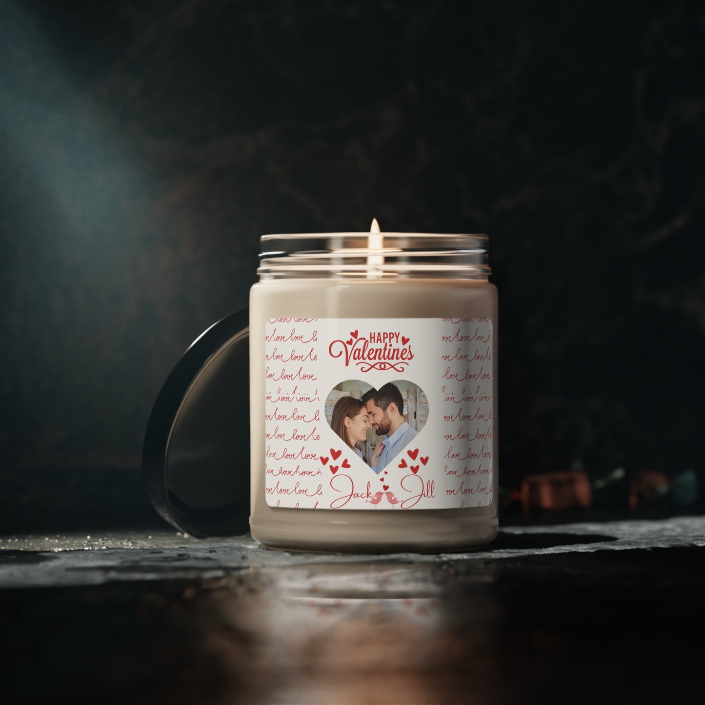 Scente"Flame of Love: A Valentine's Day Candlelight Affair"Soy Candle, 9oz