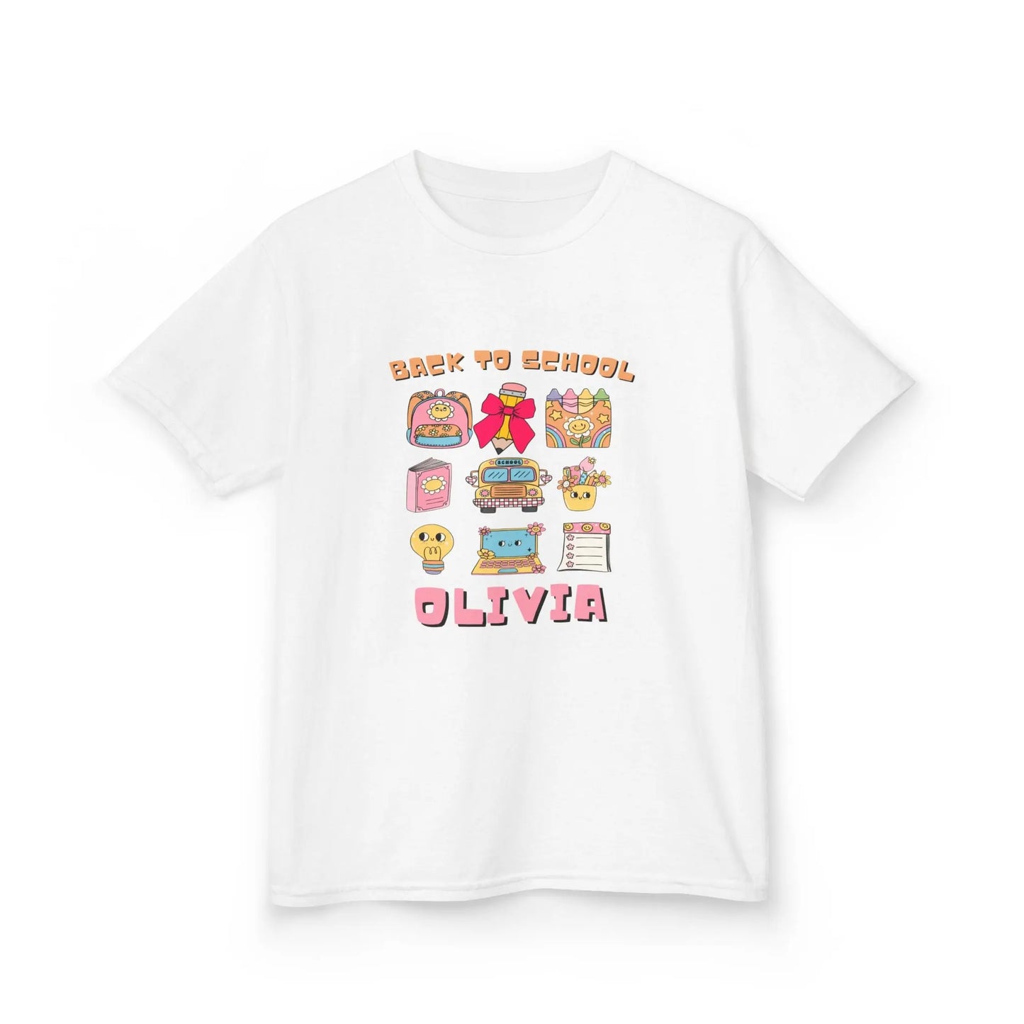 Custom Kids’ Shirt for First Day – Back to School Design
