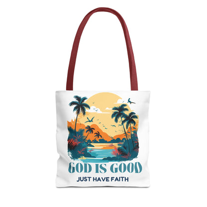 God is goood Tote Bag (AOP)