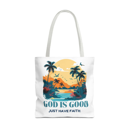 God is goood Tote Bag (AOP)