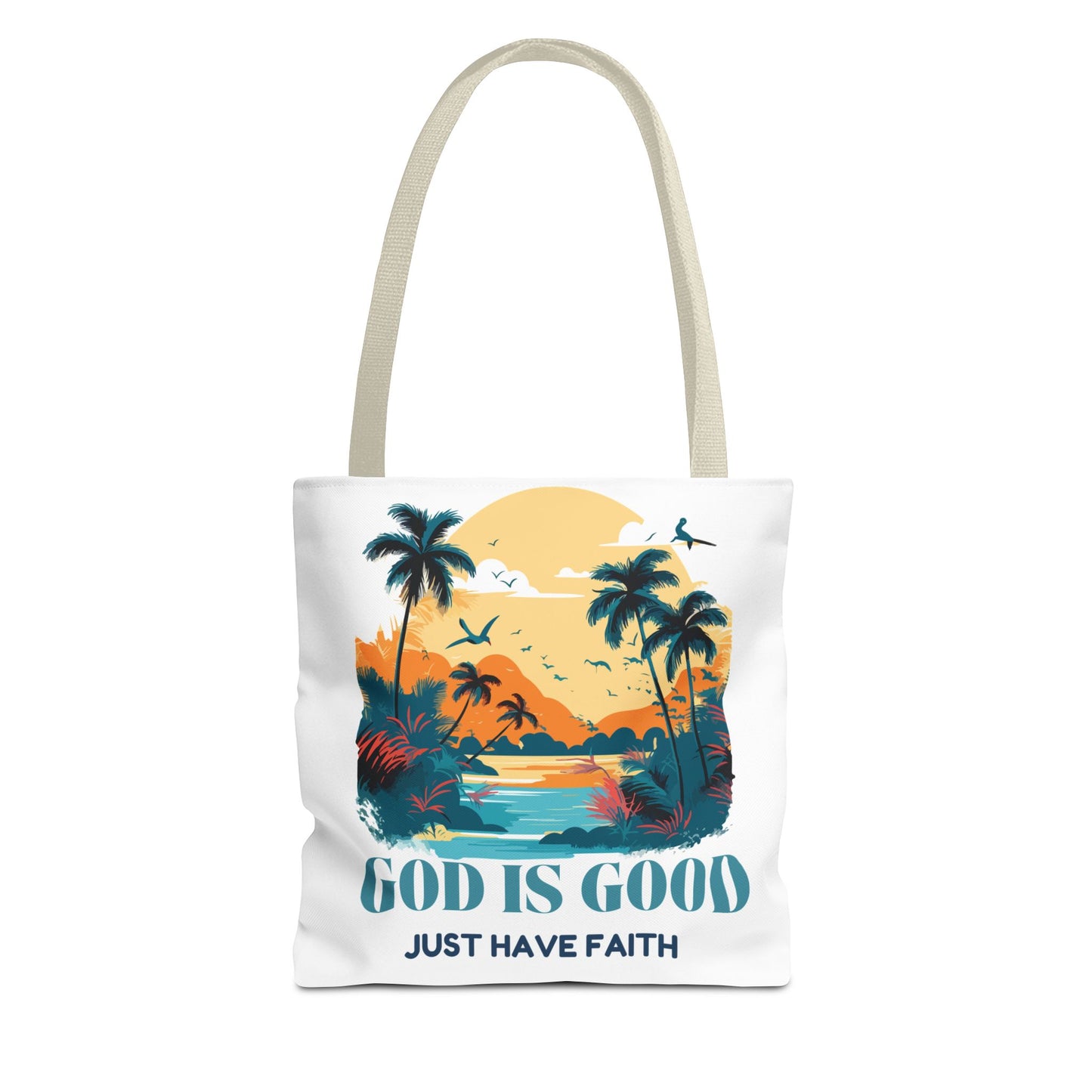 God is goood Tote Bag (AOP)