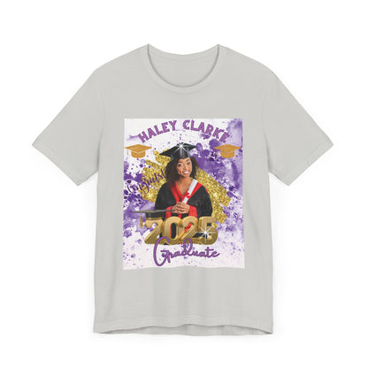 Class of 2025 Custom Graduation T-Shirt Unisex Jersey Short Sleeve Tee