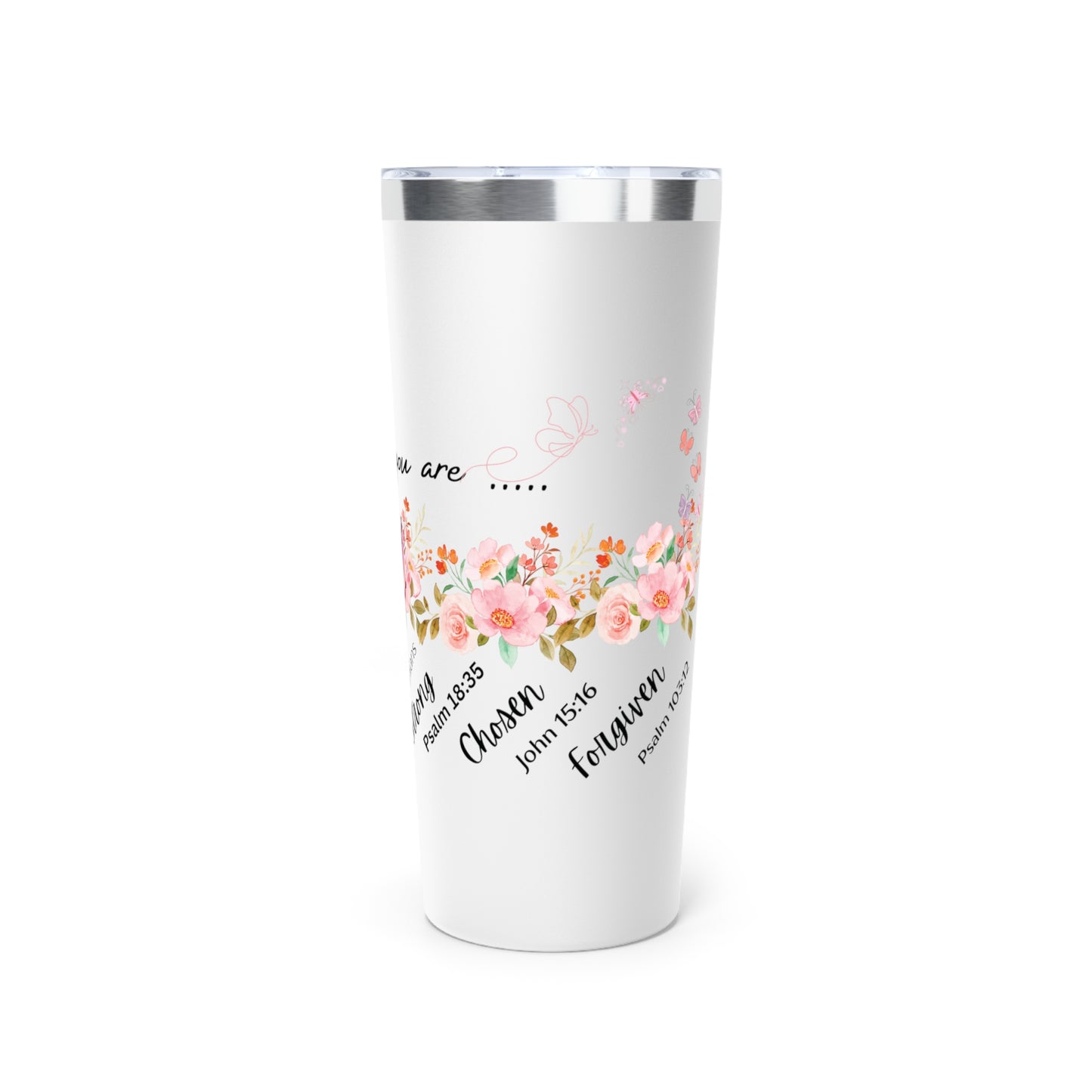 God says Copper Vacuum Insulated Tumbler, 22oz