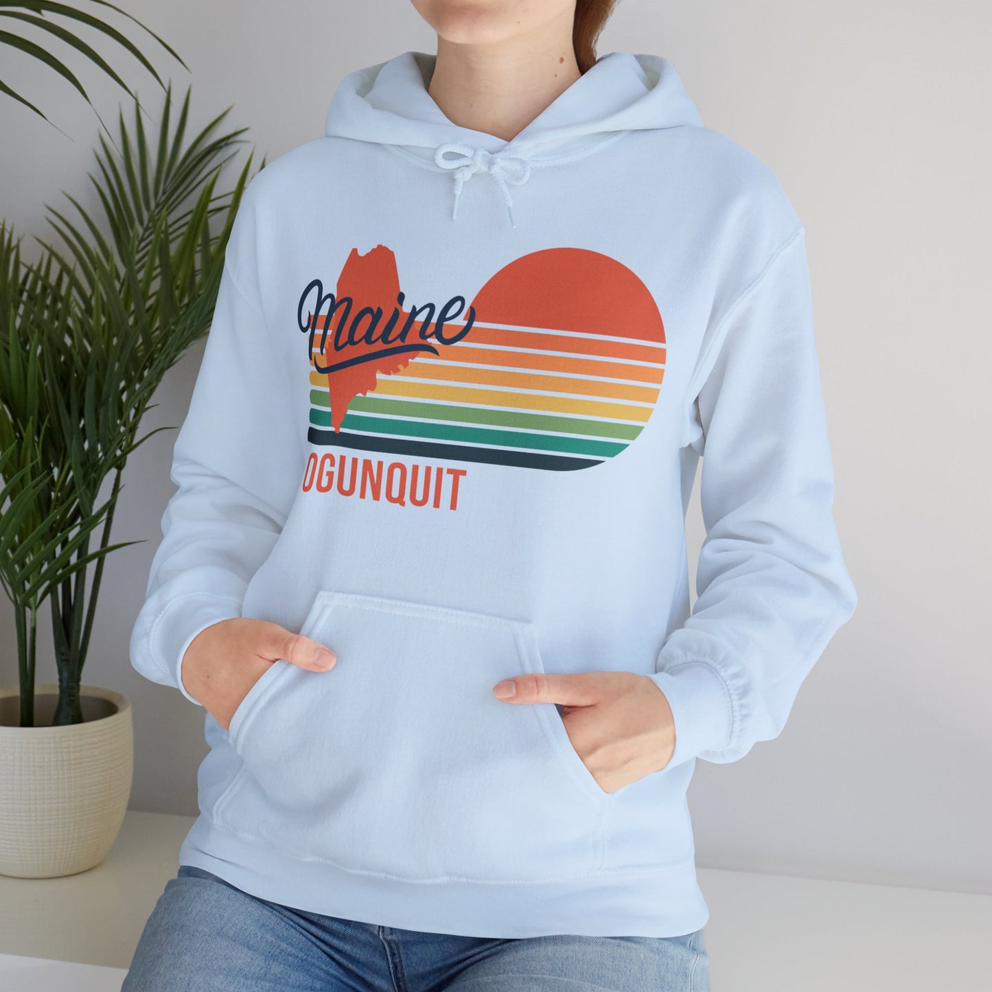 Ogunquit Maine Hooded Sweatshirt