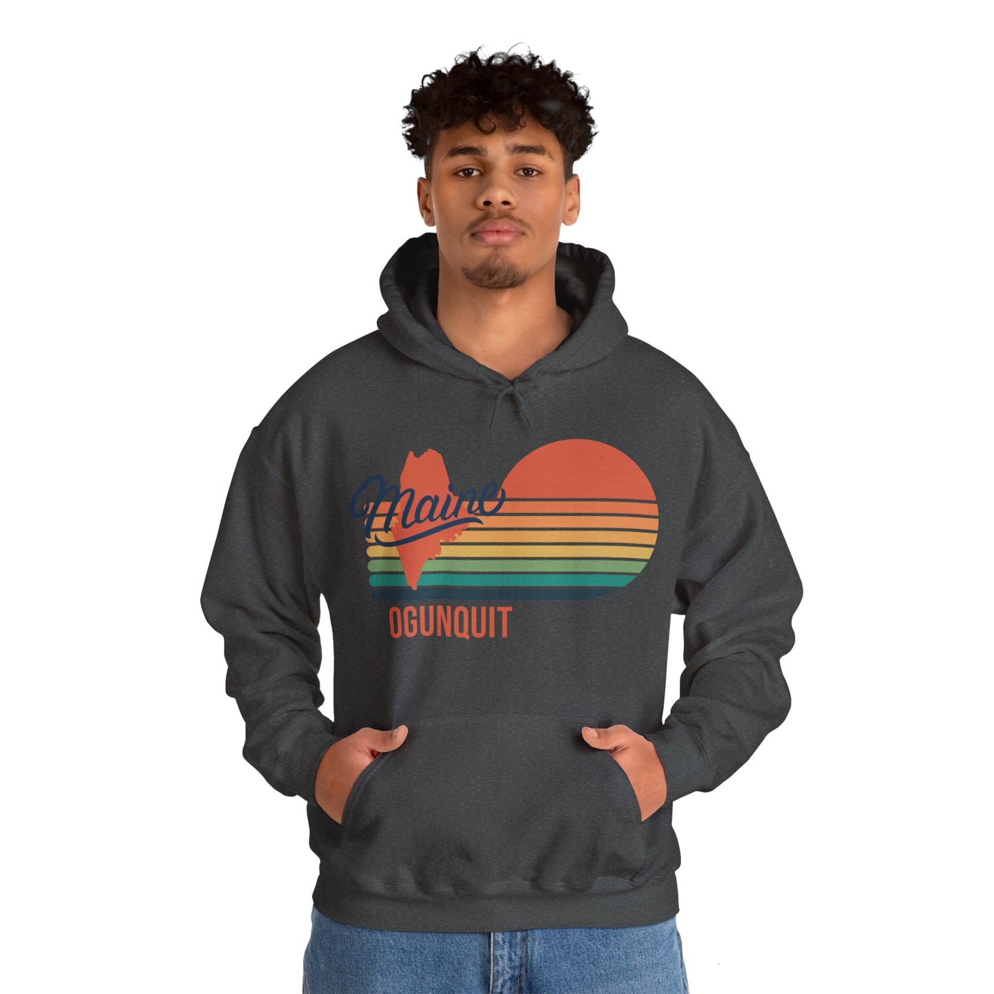 Ogunquit Maine Hooded Sweatshirt