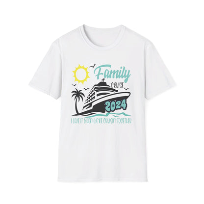 Family cruise Unisex Softstyle T-Shirt