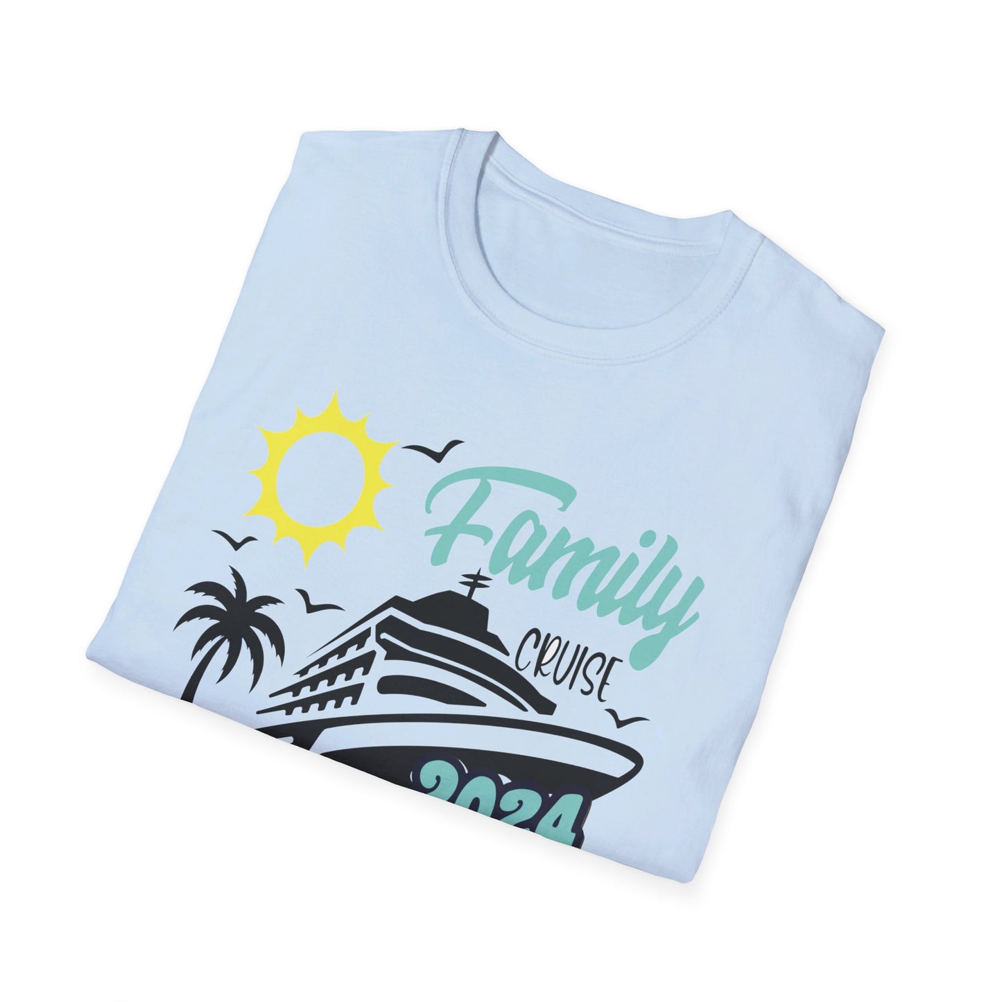 Family cruise Unisex Softstyle T-Shirt