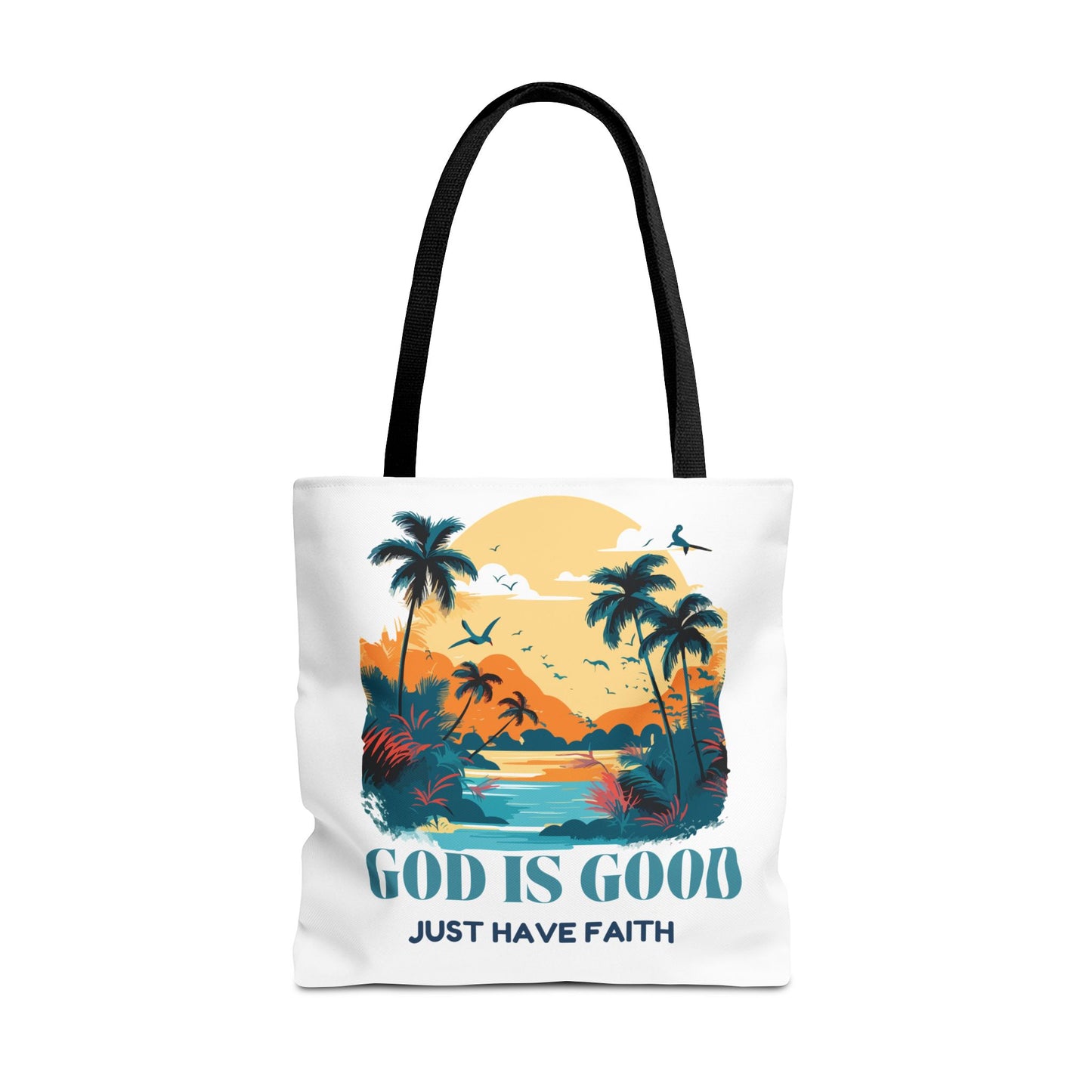 God is goood Tote Bag (AOP)