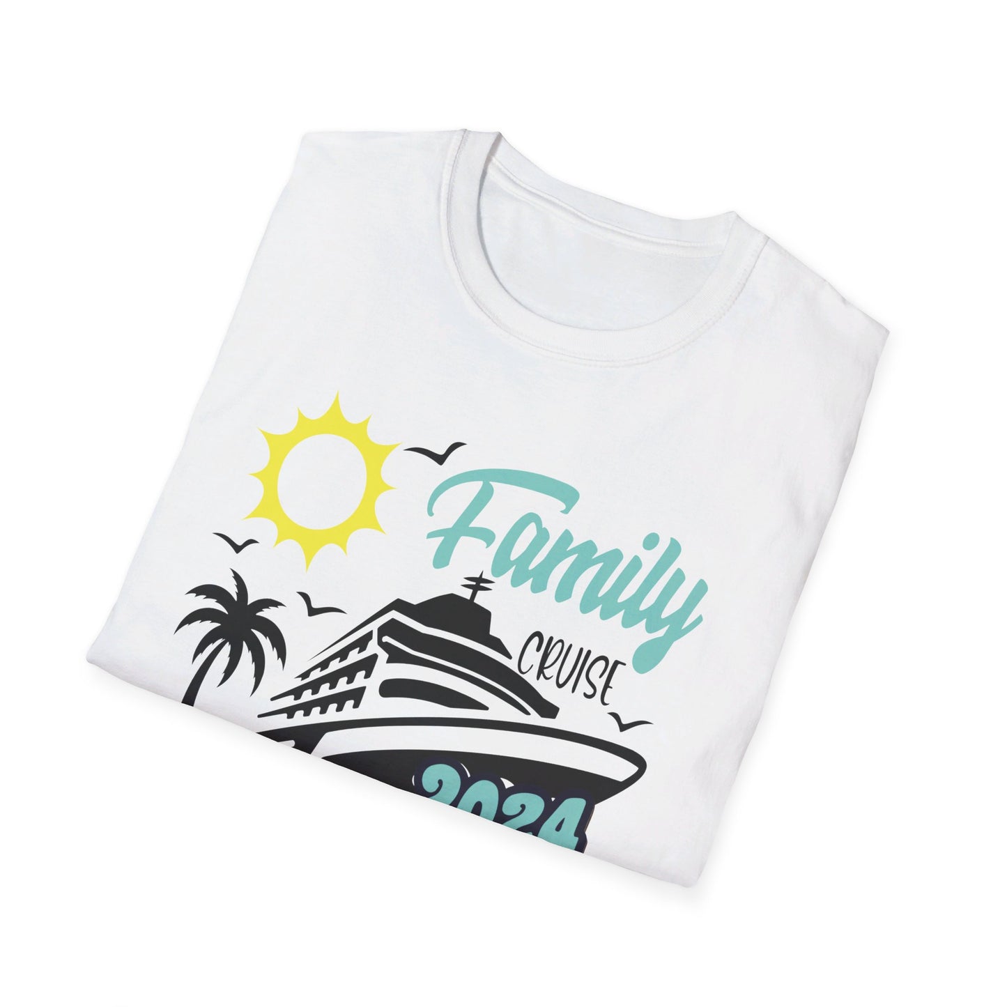 Family cruise Unisex Softstyle T-Shirt