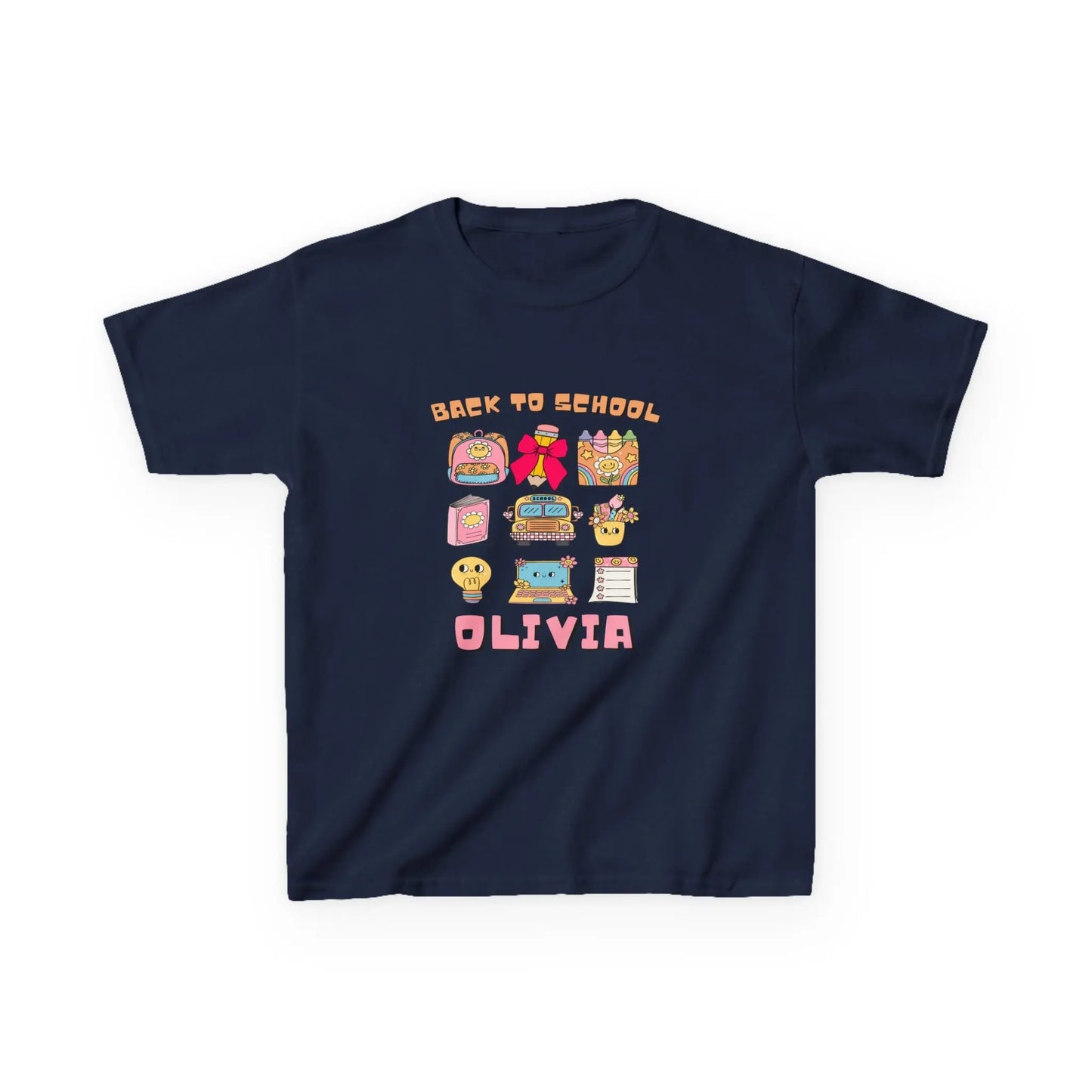 Custom Kids’ Shirt for First Day – Back to School Design