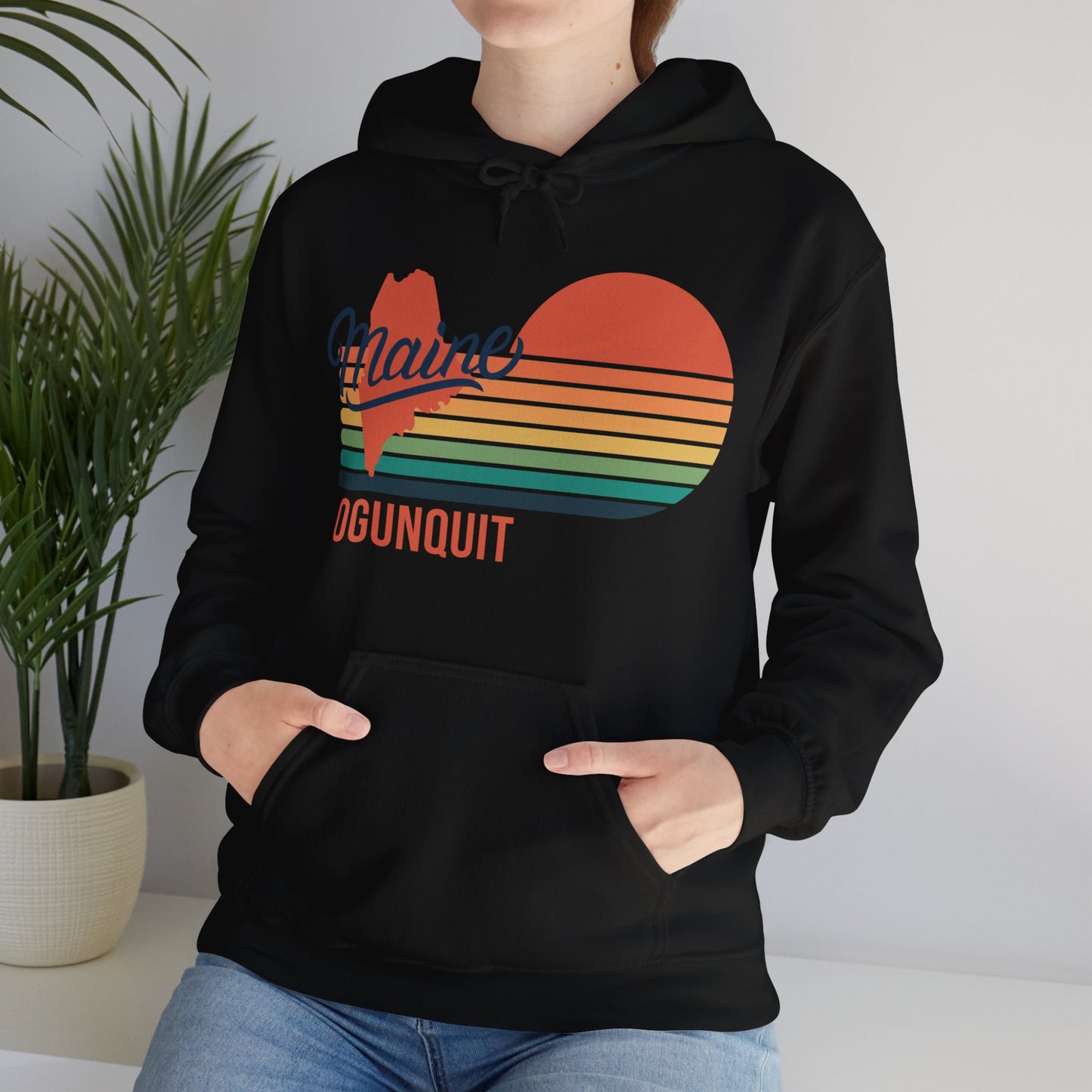 Ogunquit Maine Hooded Sweatshirt