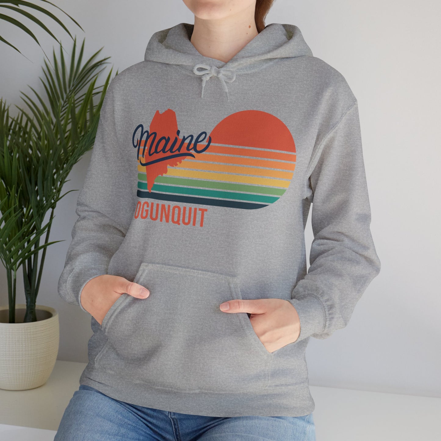 Ogunquit Maine Hooded Sweatshirt