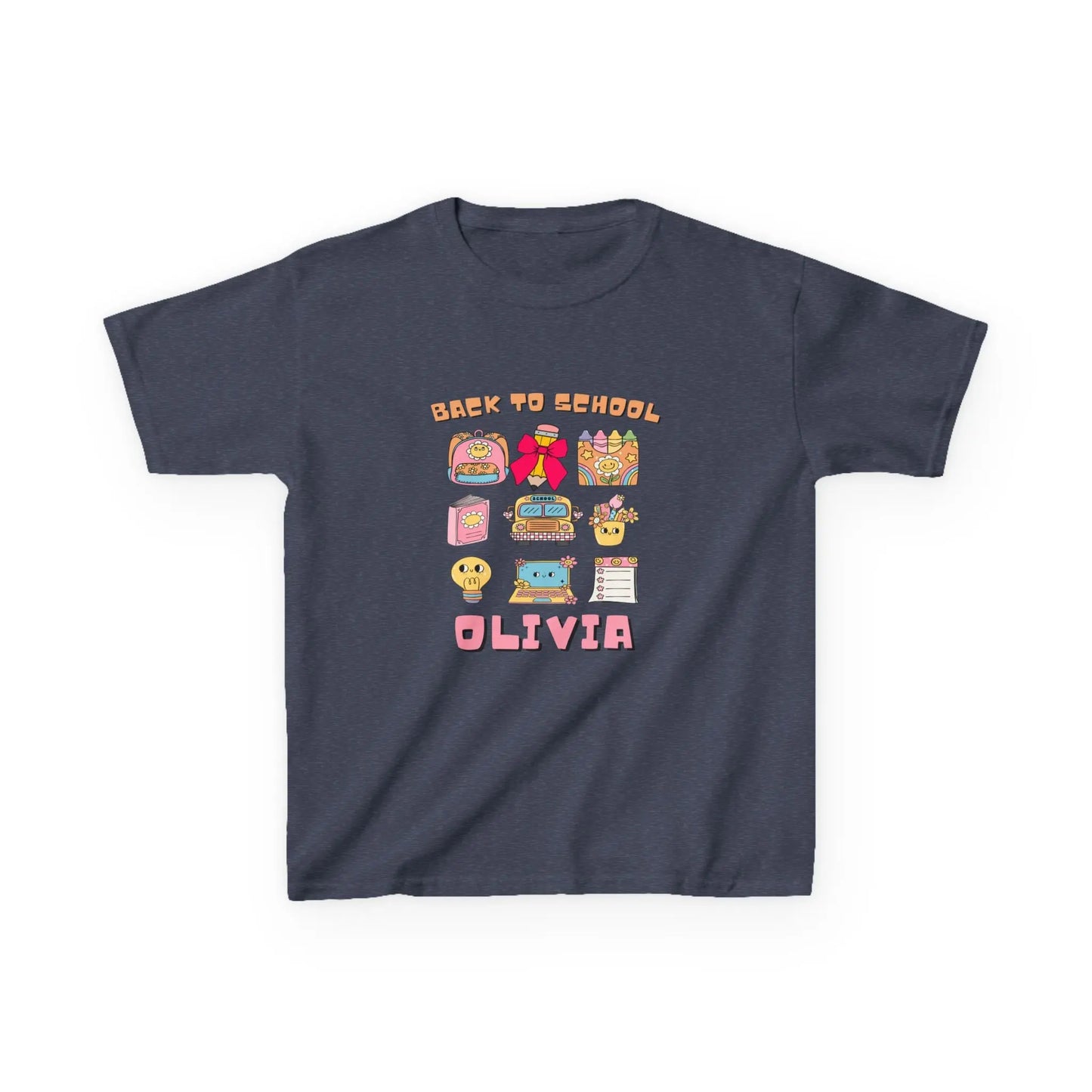 Custom Kids’ Shirt for First Day – Back to School Design