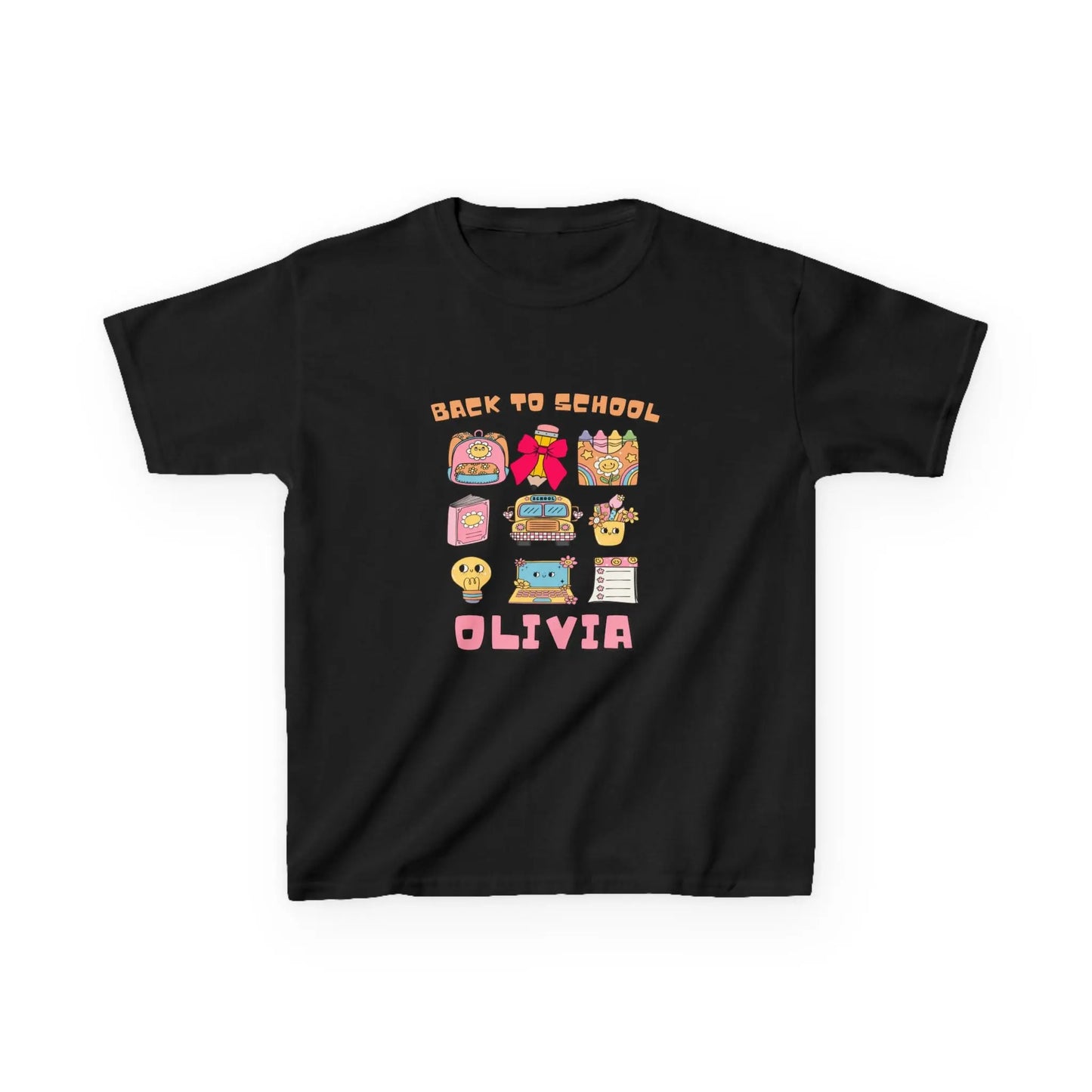 Custom Kids’ Shirt for First Day – Back to School Design