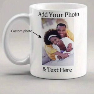 Custom photo coffee mug