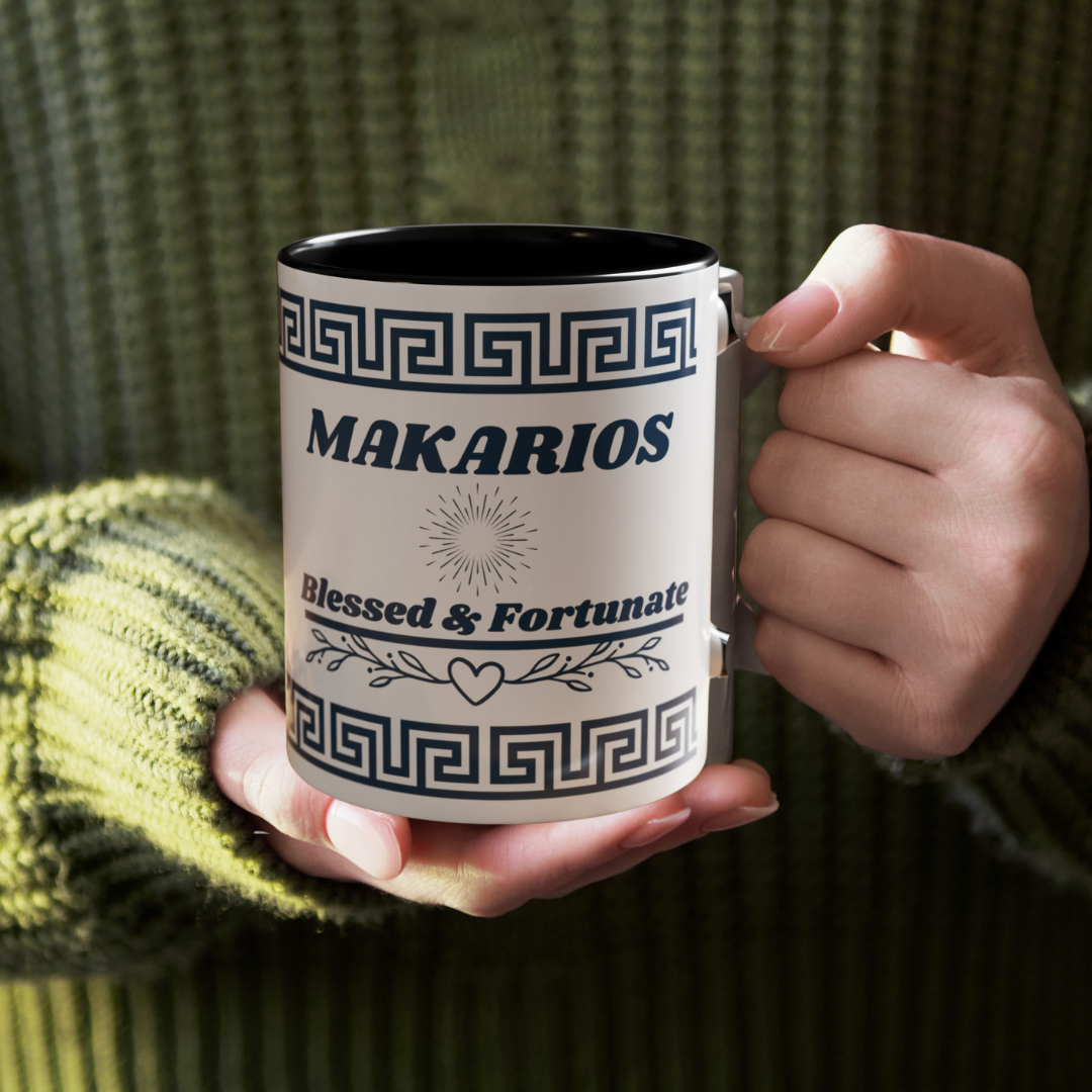 Makarios Faith-Based Accent Coffee Mug (11, 15oz) Free shipping!!!!